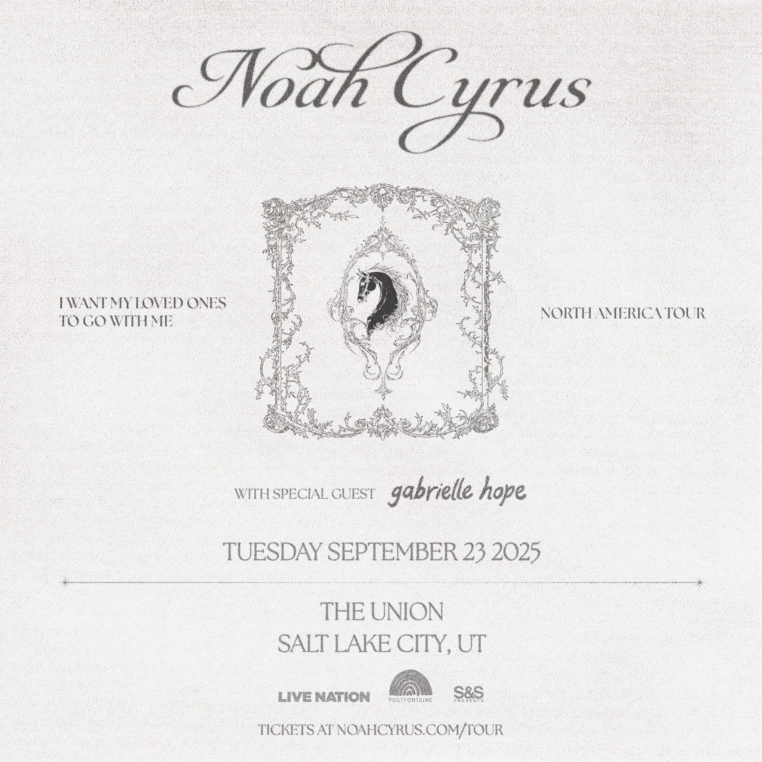 NOAH CYRUS - I WANT MY LOVED ONES TO GO WITH ME