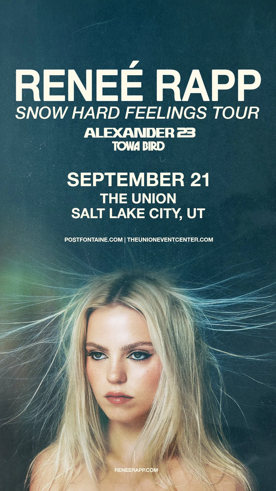 Reneé Rapp in Salt Lake City Get Tickets — The Union Event Center