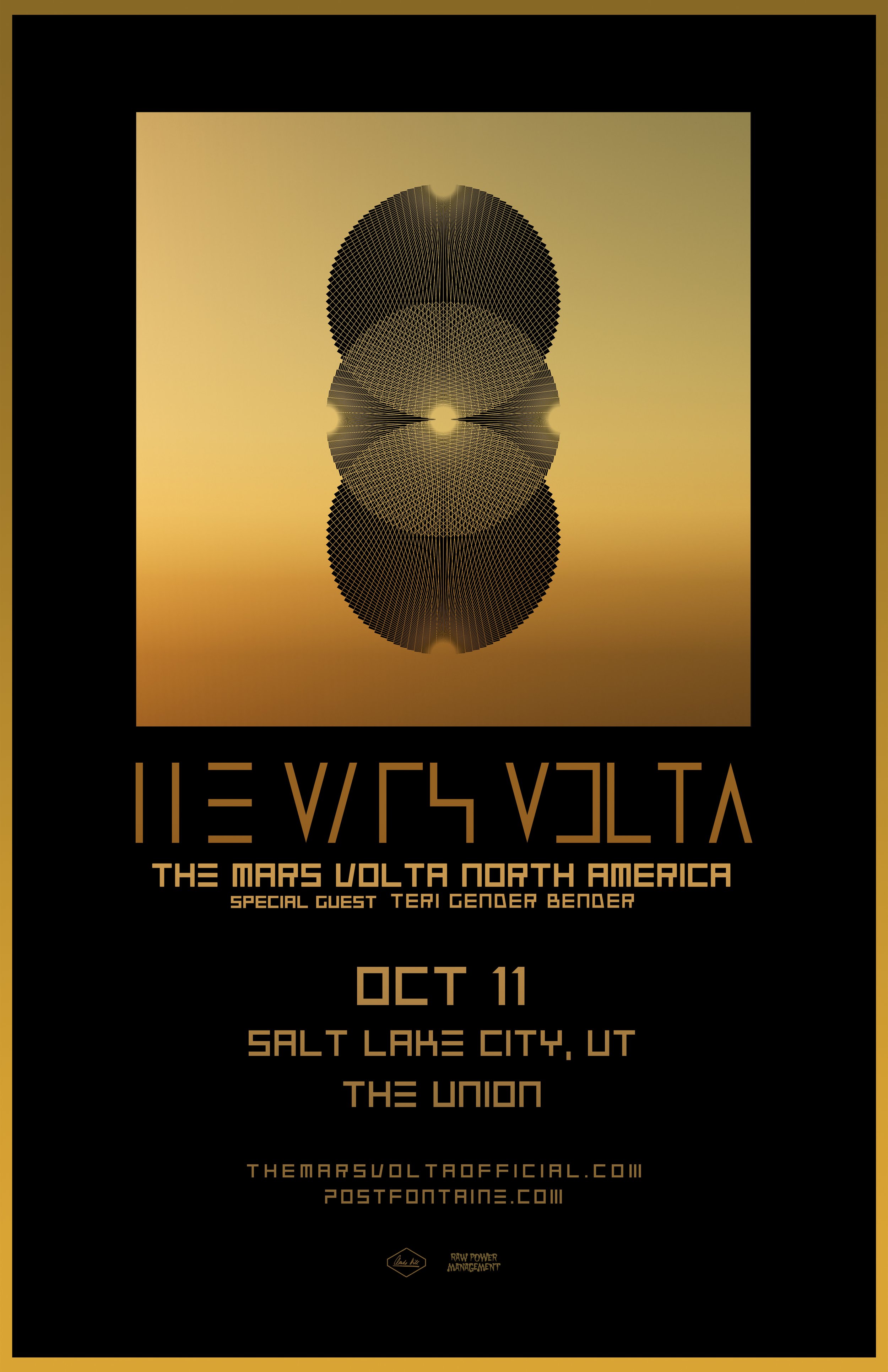 The Mars Volta in Salt Lake City Get Tickets — The Union Event Center