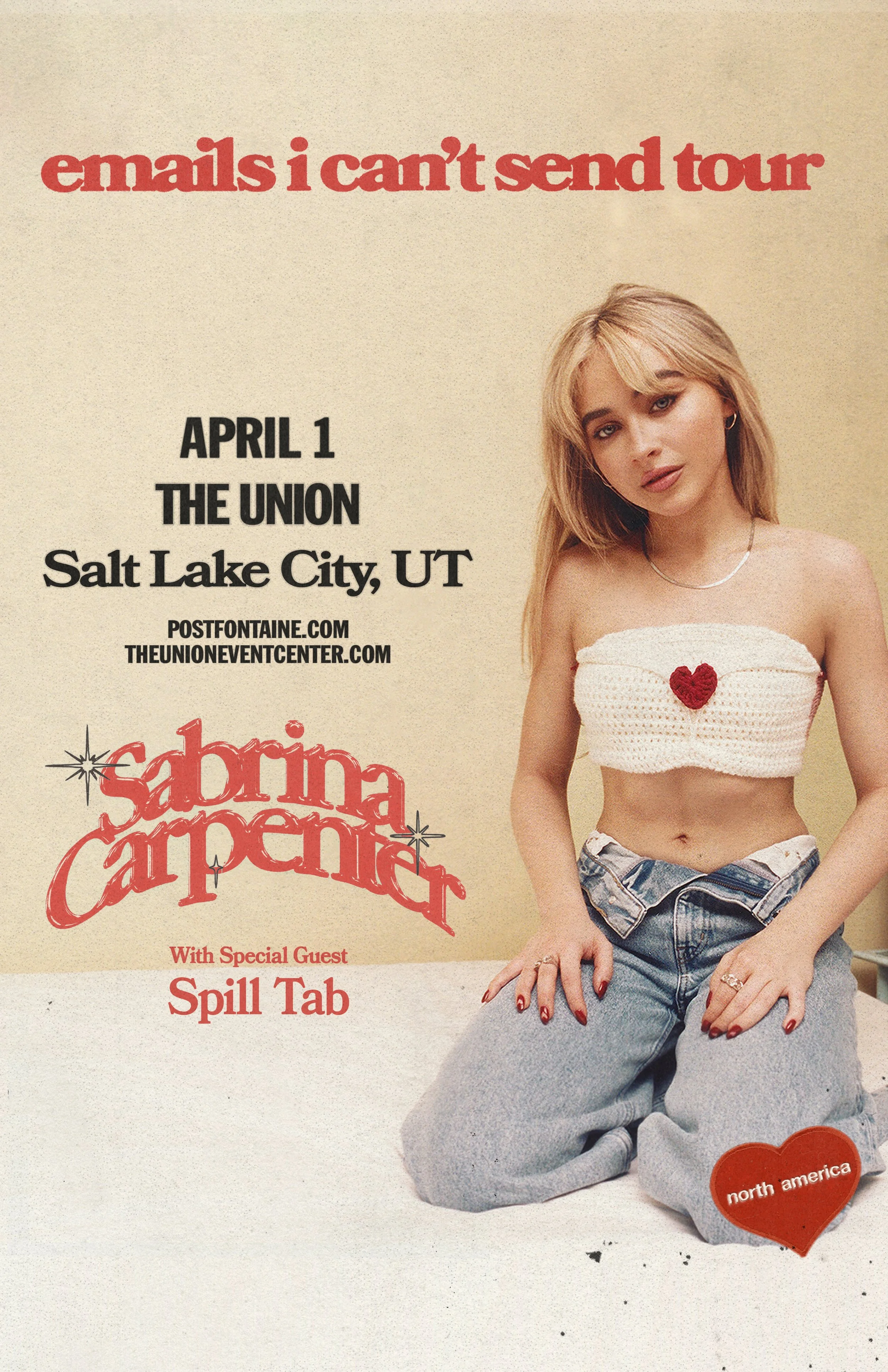 Sabrina Carpenter in Salt Lake City — The Union Event Center