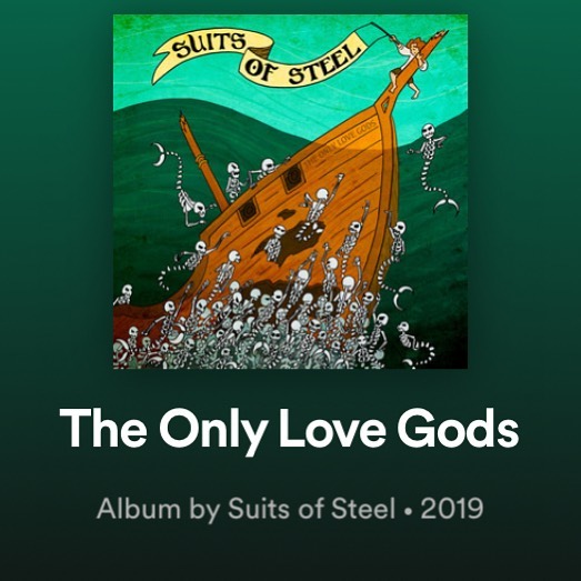 Go listen to my band&rsquo;s new album &ldquo;The Only Love Gods&rdquo;  by @suitsofsteel ...
available on all streaming platforms right now! We have been working on this for the past two years and are super excited it&rsquo;s finally out! Please giv