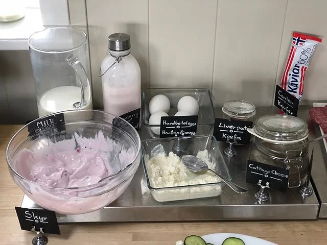 In #Iceland they eat a yogurt called #skyr it has amazing probiotics and its nutritional facts are even better than #greekyogurt ! I happen to be dairy intolerant so I can&rsquo;t eat it but my husband says it&rsquo;s delicious and it even helped com