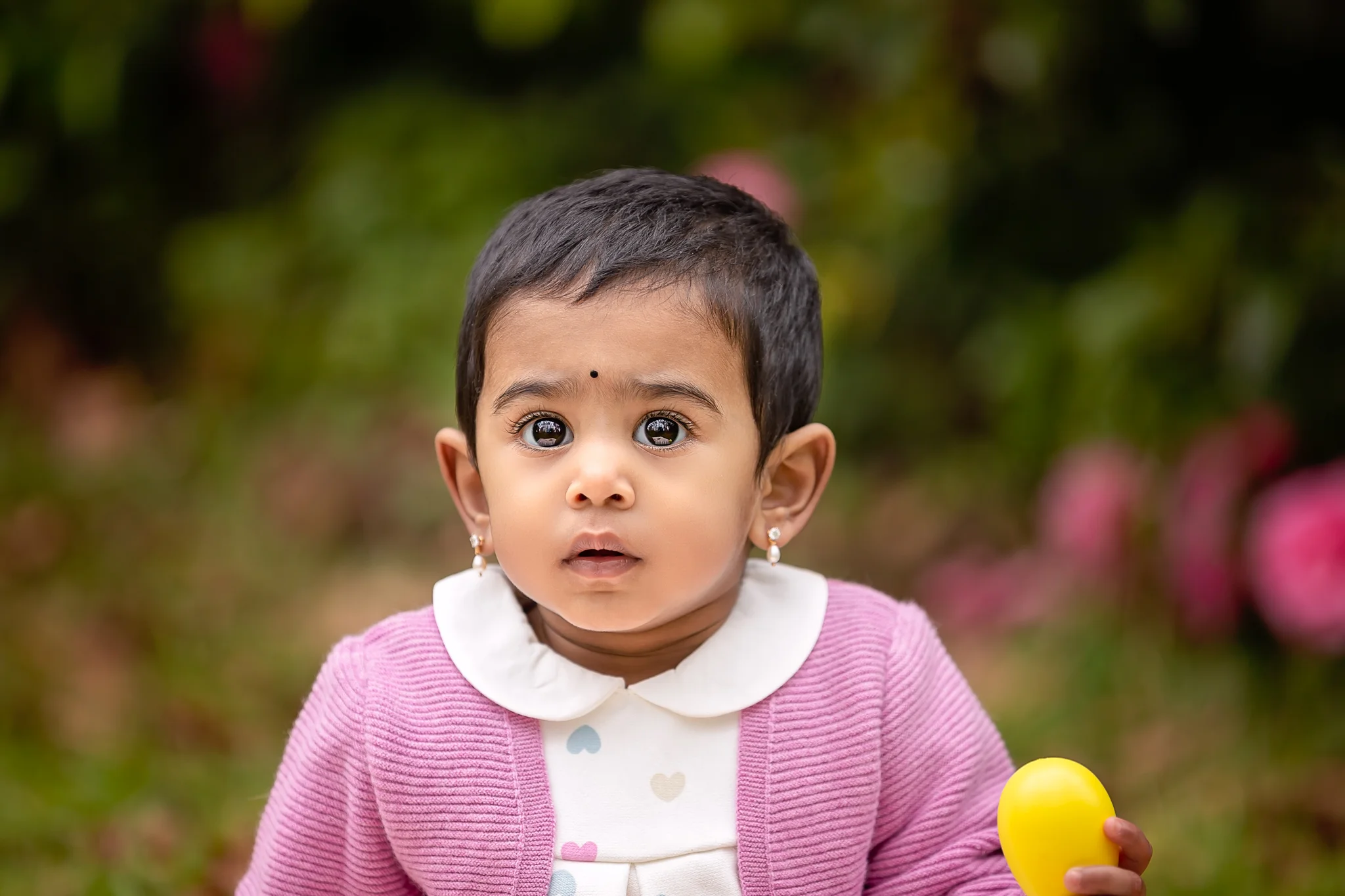 Baby photography Leeds, York, Harrogate, Bradford: Easter theme outdoor baby session in Leeds, Yorkshire