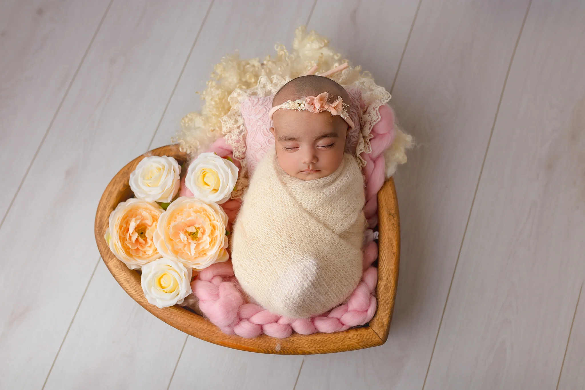 Raina's newborn photo shoot