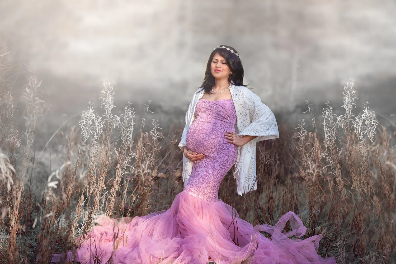 Outdoor Maternity Session In Winter Of Course Kasia Soszka