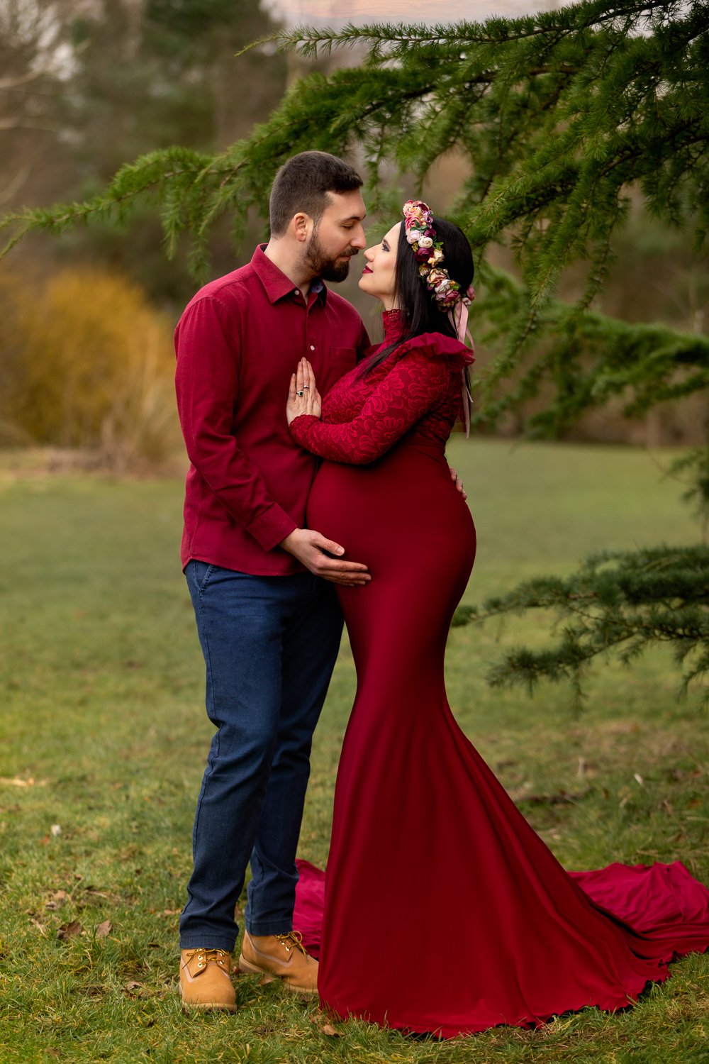 Outdoor couple maternity photoshoot Leeds | Harrogate | York | Bradford | Hull  (Copy)