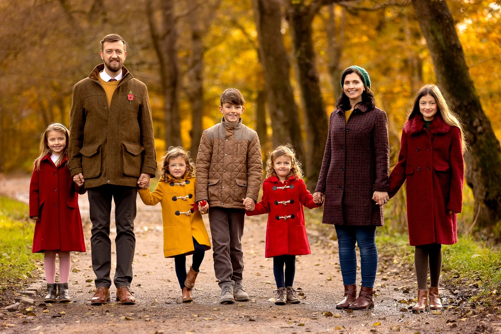Autumn Mini Sessions in Leeds, Yorkshire