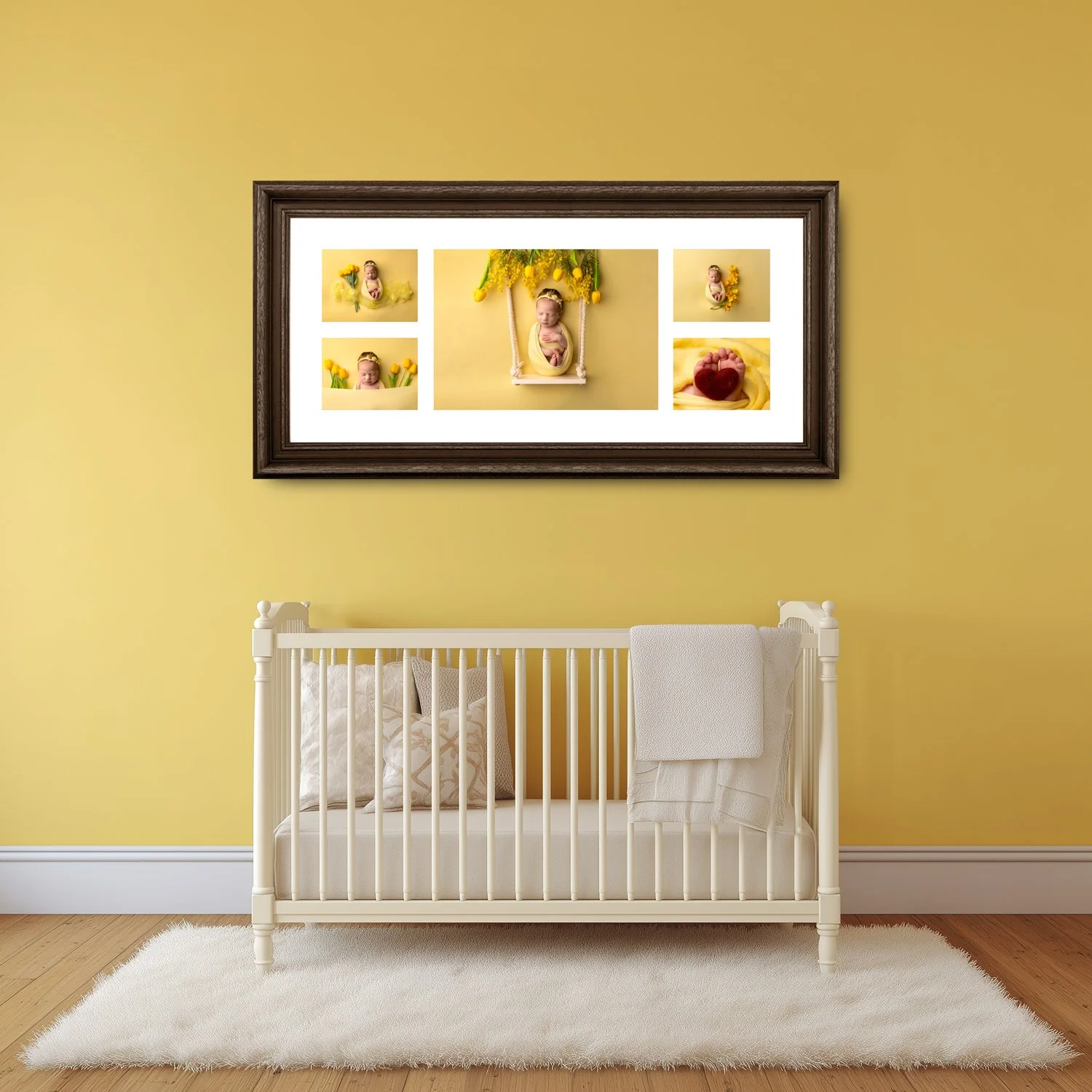 Newborn photography wall art