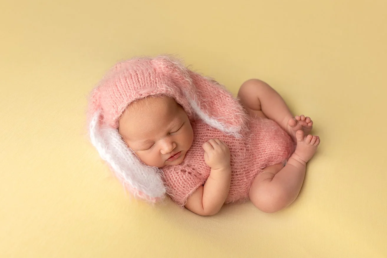 Easter newborn photography ideas, Leeds newborn photographer