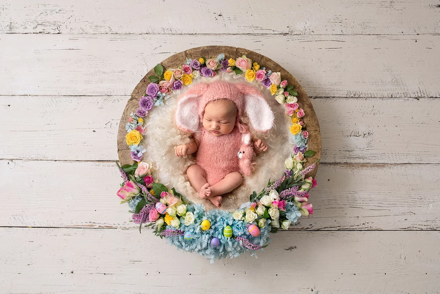 Easter newborn photography ideas, Leeds newborn photographer