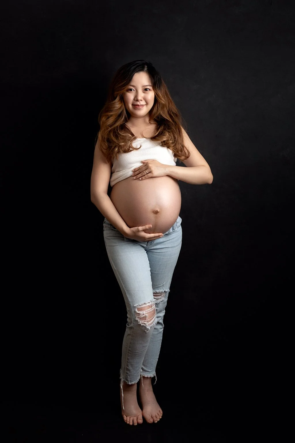 Casual Maternity Photoshoot Leeds - Harrogate - Bradford - York - Bradford