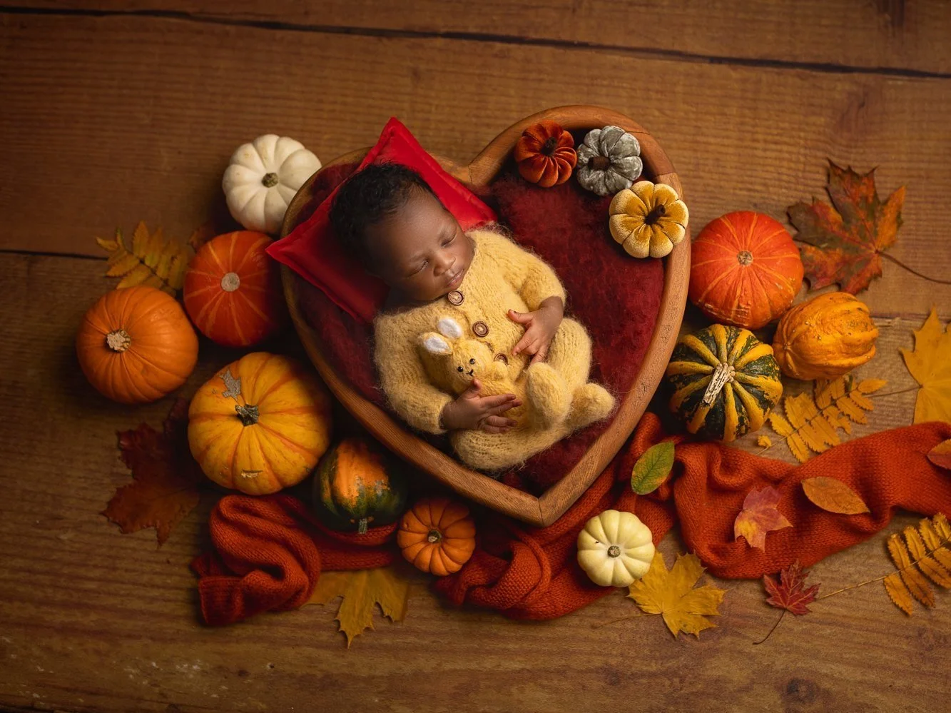 Newborn baby photography studio in Leeds