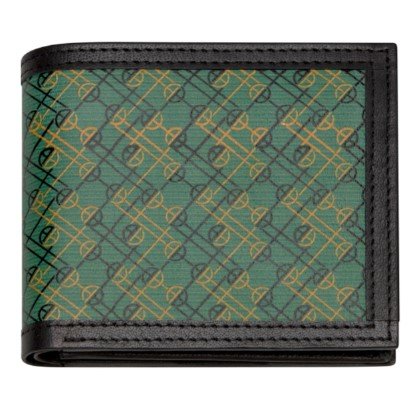 Monogram Leather Bifold Wallet — Helen Anthony