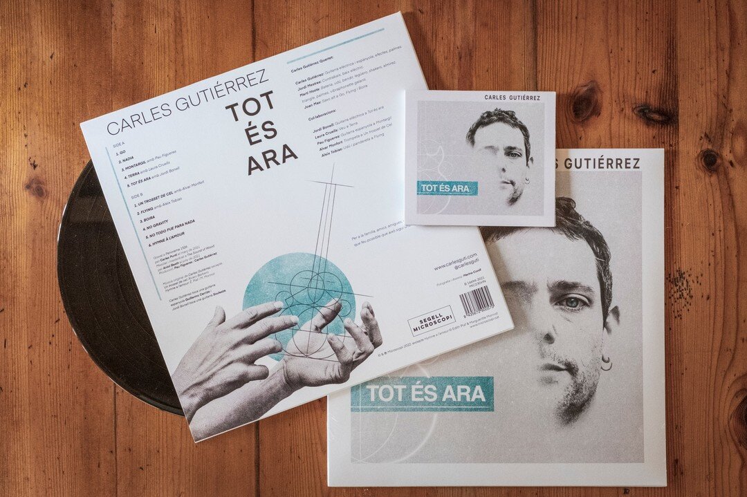 3 formes d'aconseguir TOT &Eacute;S ARA en Vinil o CD:

1. Botiga digital del @segell_microscopi Microscopi (link a la bio)

2. Disco 100 ➡️ Carrer de l'Escorial 33

3. Veniu als Bolos! Pr&ograve;xim 8 D'abril a Robadors 23

Disseny: @marinaconillfot