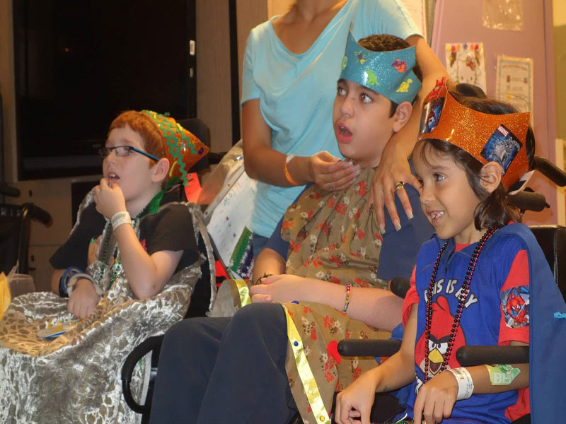 Children reacting during children's theatre performance (Copy)