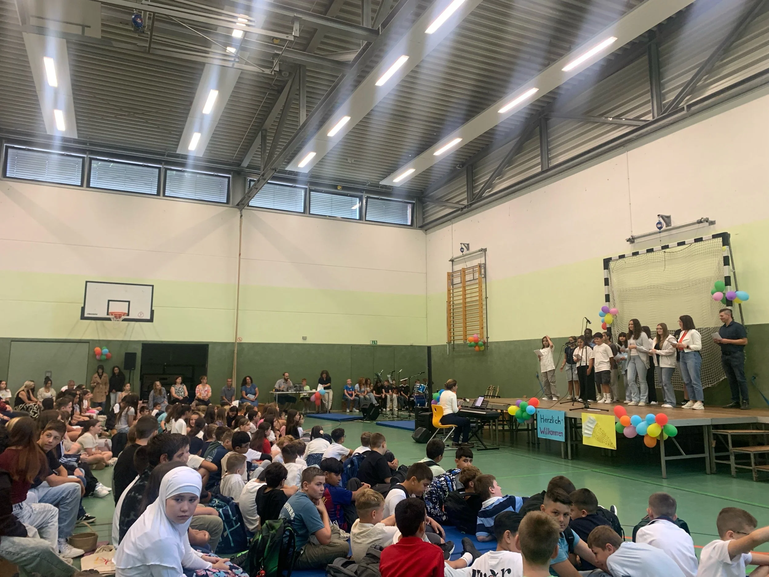 Einschulungsfeier der neuen Fünftklässler an der RS+ Bendorf