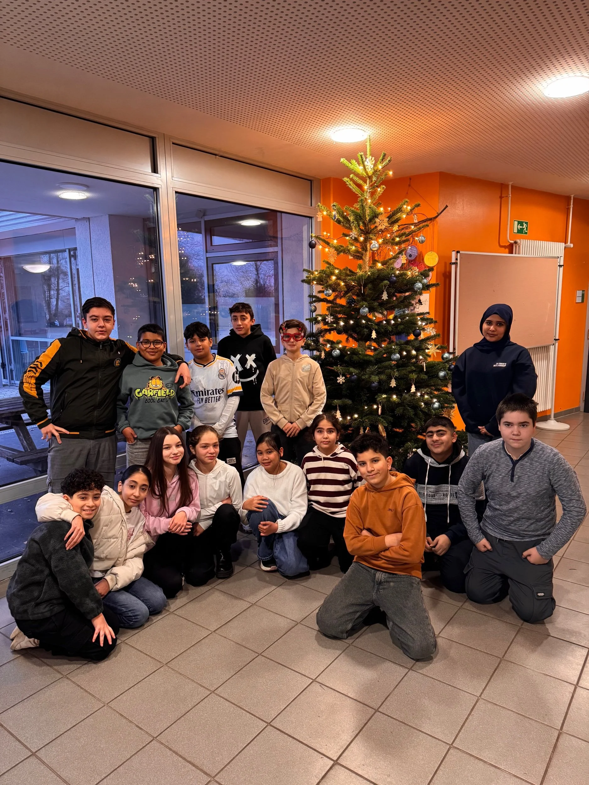 Unsere DAZ-Kinder hatten heute alle Hände voll zu tun! 