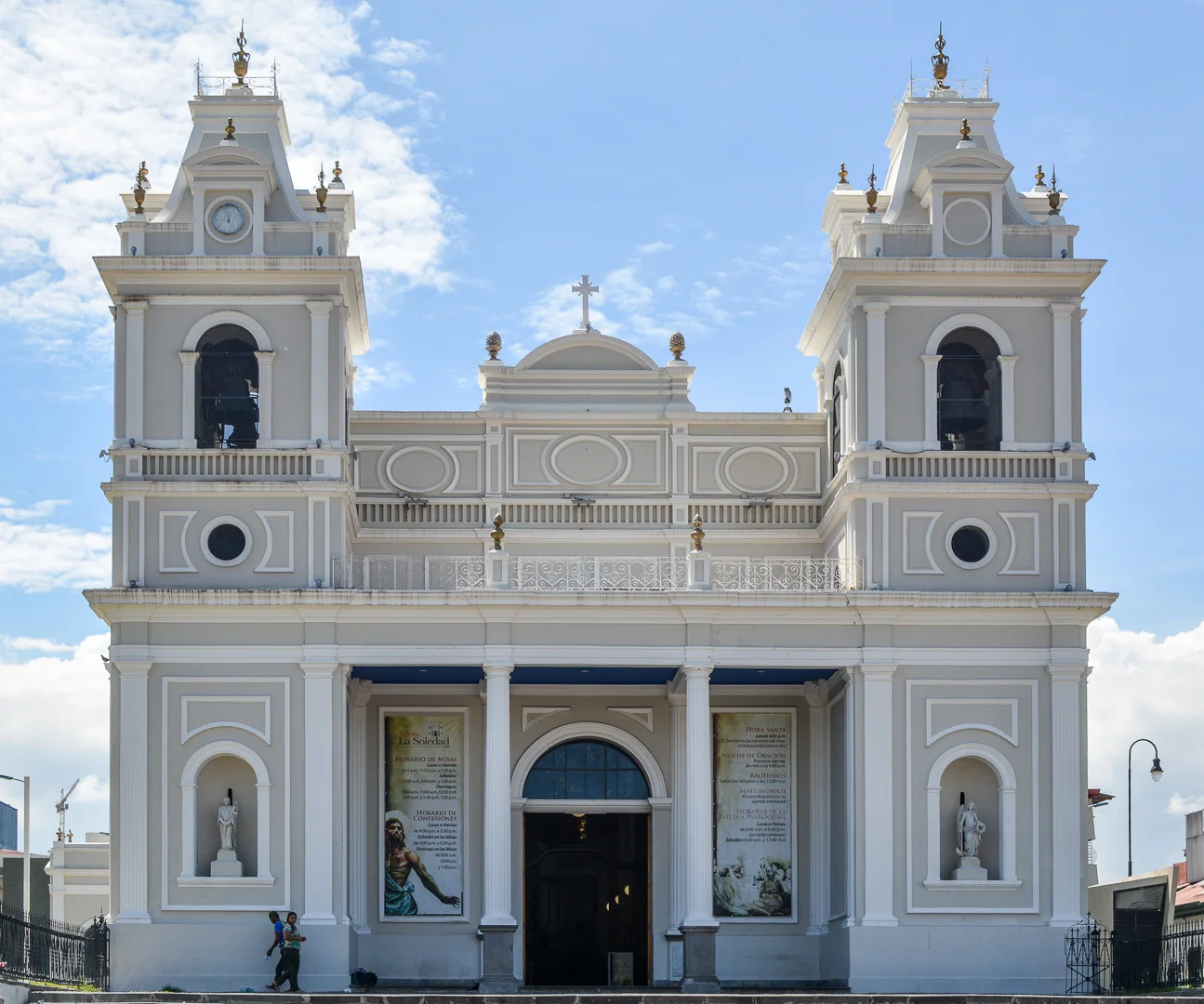La Soledad Church, one of the oldest churches in San Jose. 