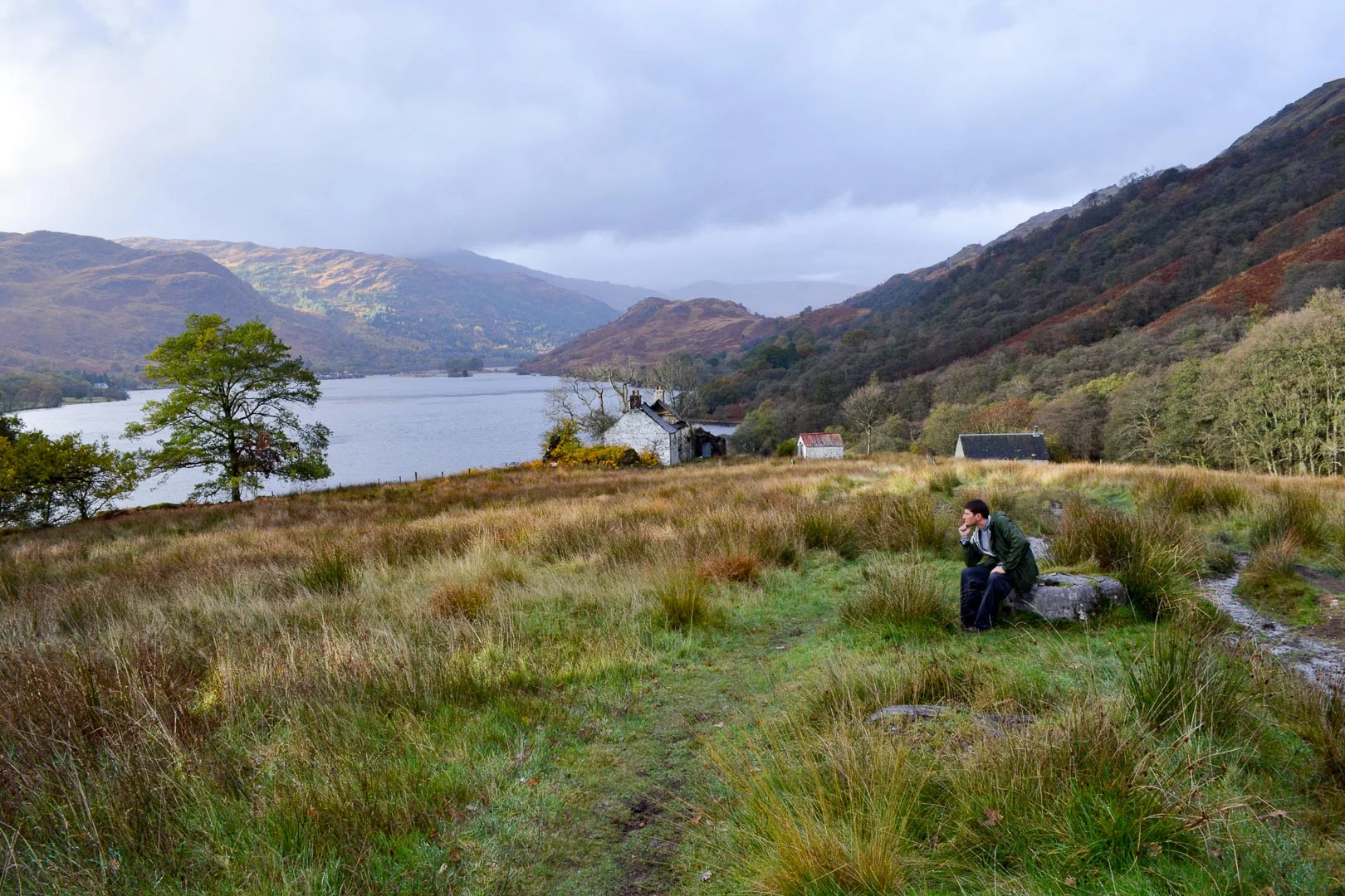 Pondering if we will ever reach the end of Loch Lomond