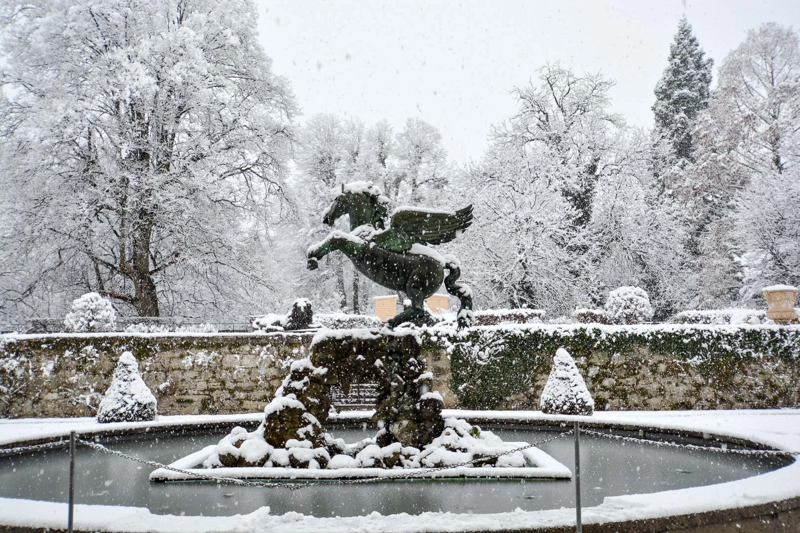 Next time you watch Sound of Music, be on the lookout for this fountain!