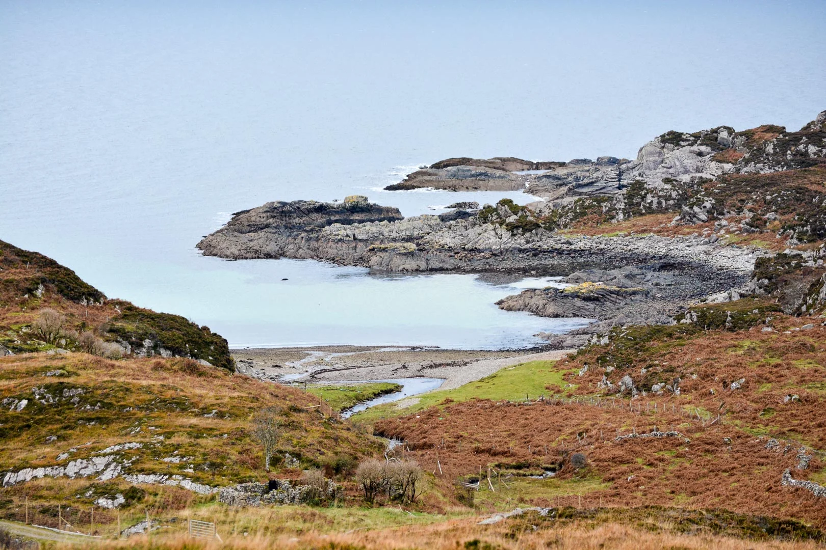 This was another bay, not Sandy Beach, but what amazed me was how turquoise the water was!
