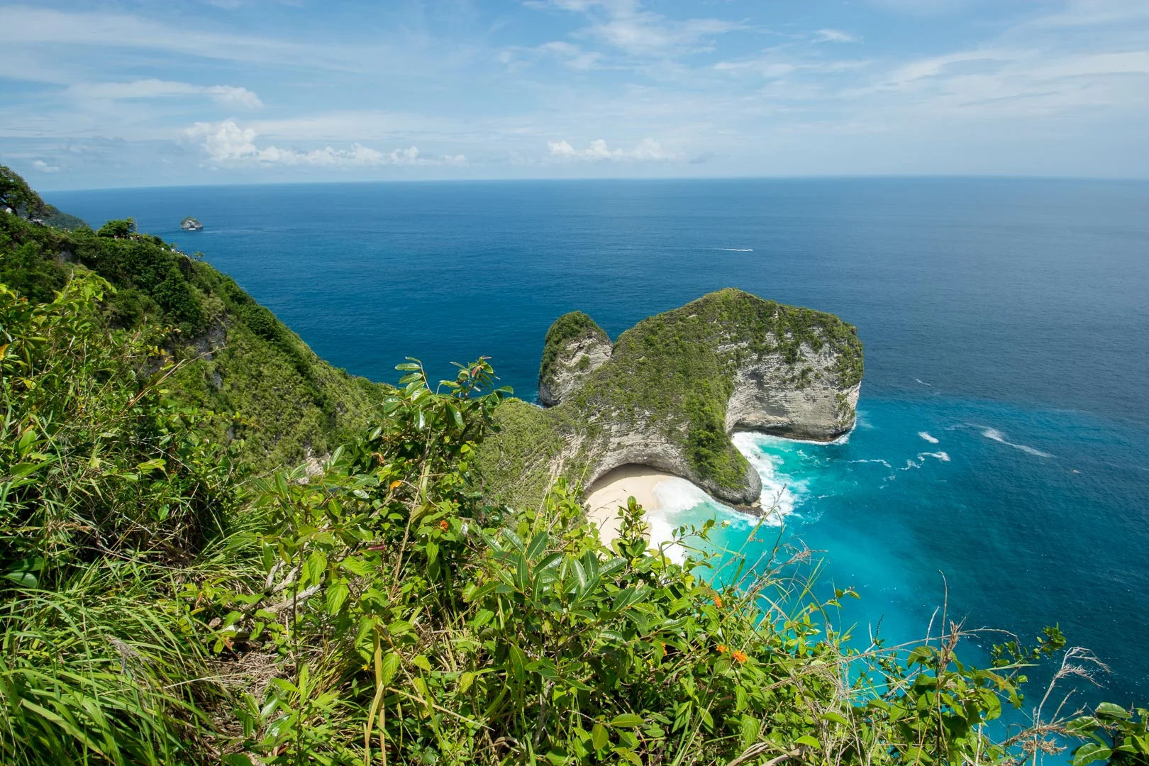 Kelingking Beach viewpoint