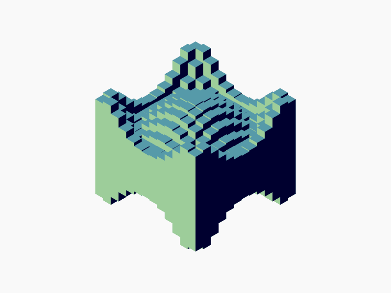 Cube Wave , by Bees and Bombs