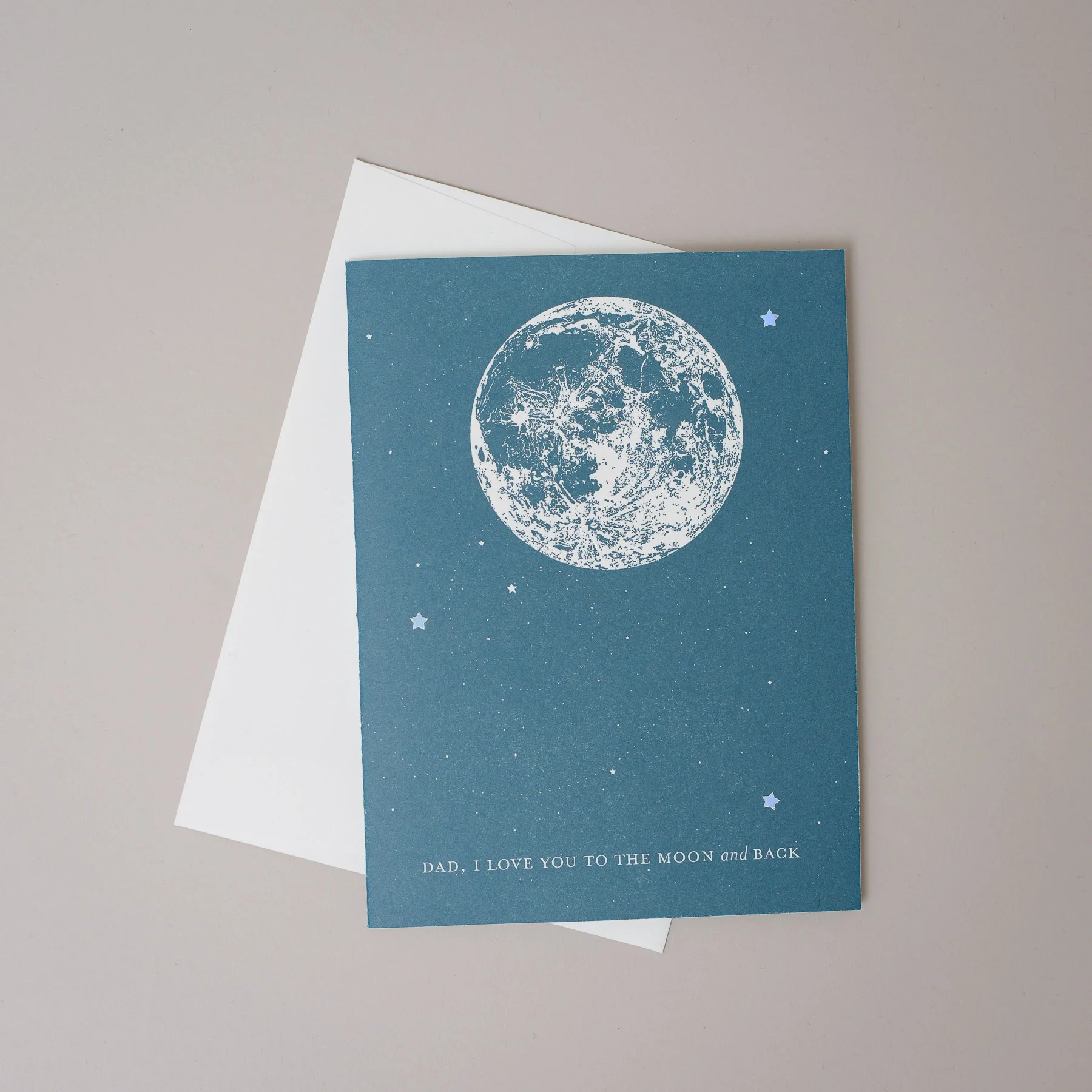 To the Moon Father's Day Card