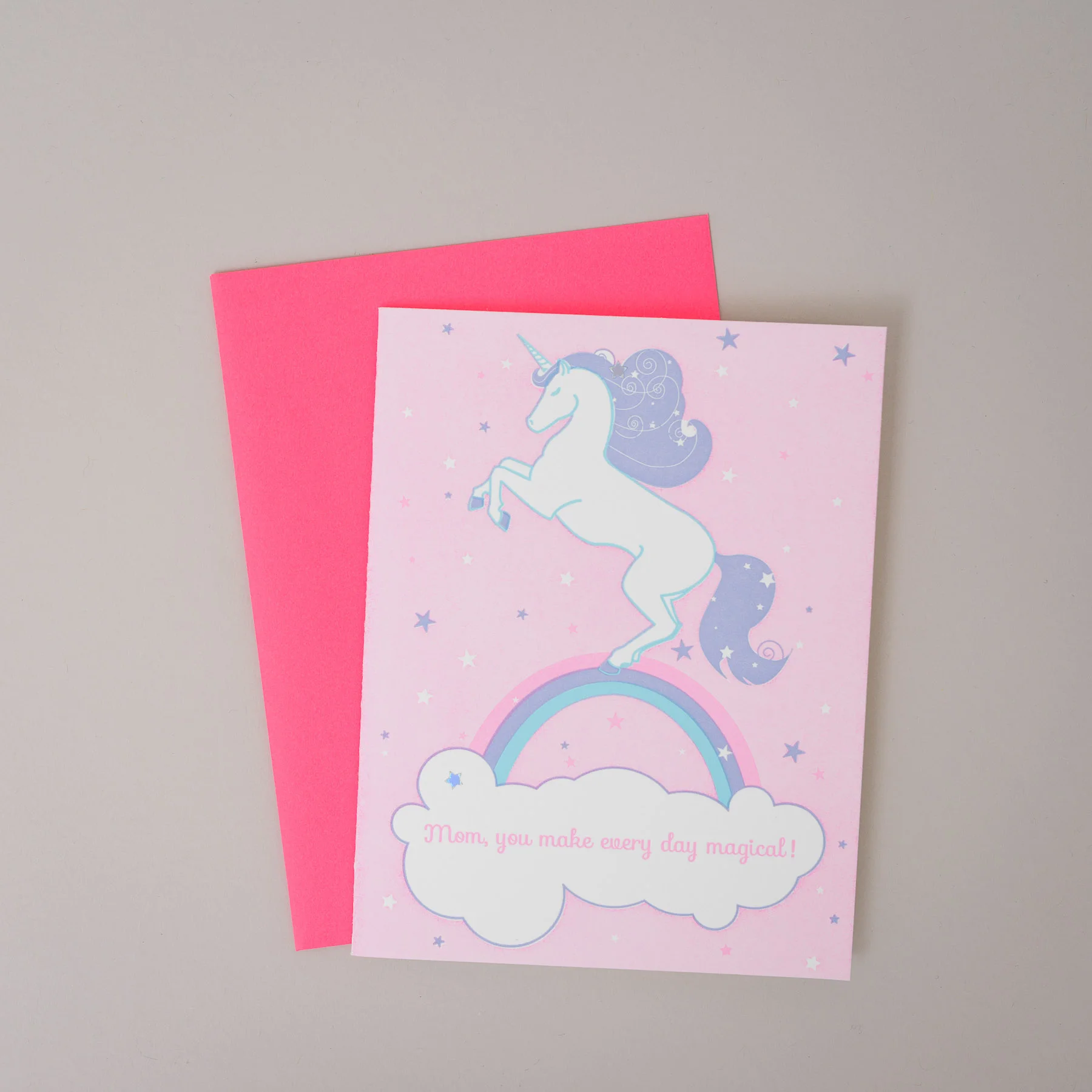 Unicorn Mother's Day Card