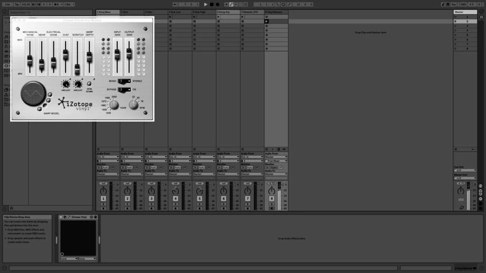 How to make a sample sound like vinyl
