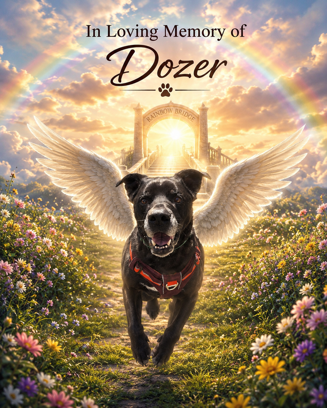 In Loving Memory of Dozer