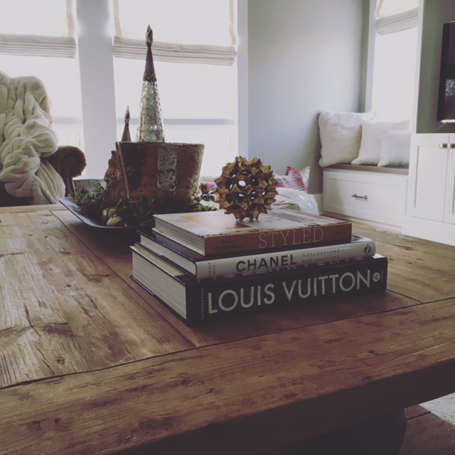 louis vuitton book decorations for coffee table