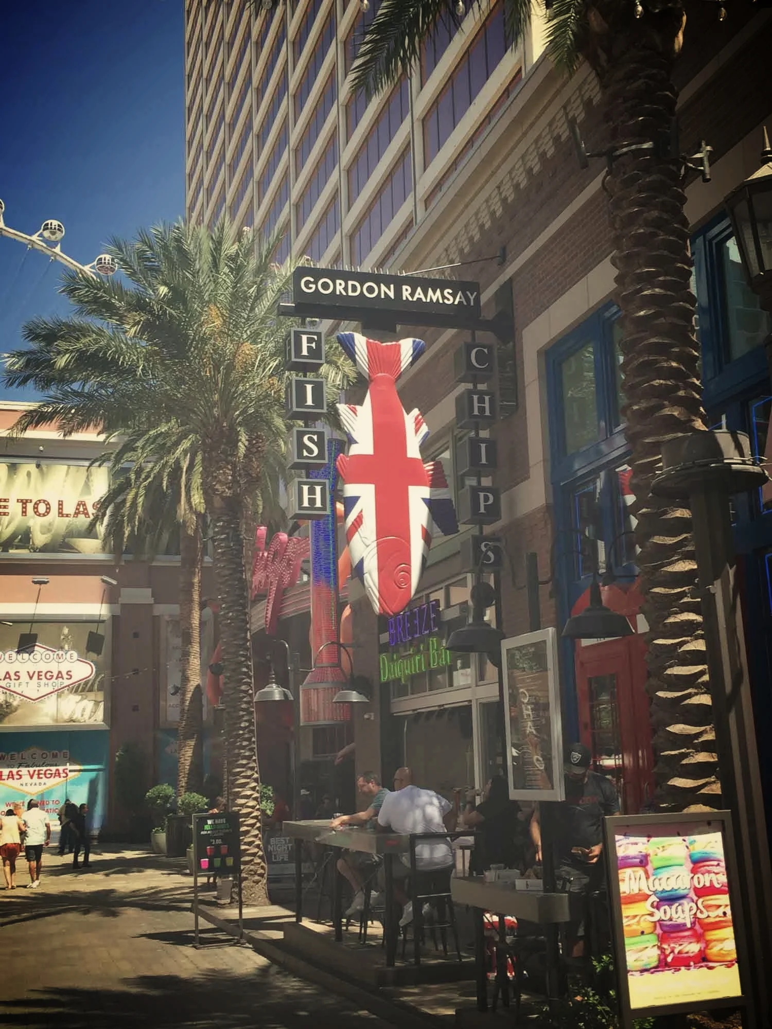 The Promenade shops and restaurants