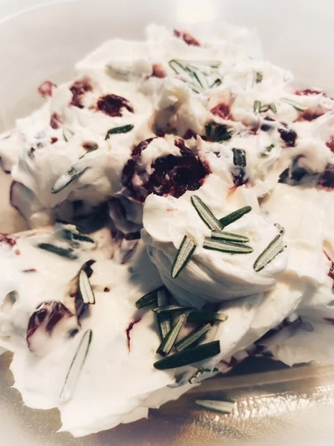 Craisin and Rosemary Cheese Spread