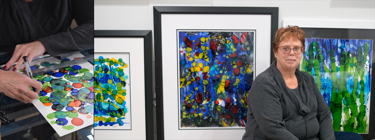 When you engage with my art, it is my hope that you will be overcome with feelings of joy and well-being, be reminded that beauty and joy can be found everywhere no matter the circumstance.