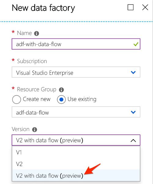Data Flow with Azure Data Factory — Taygan