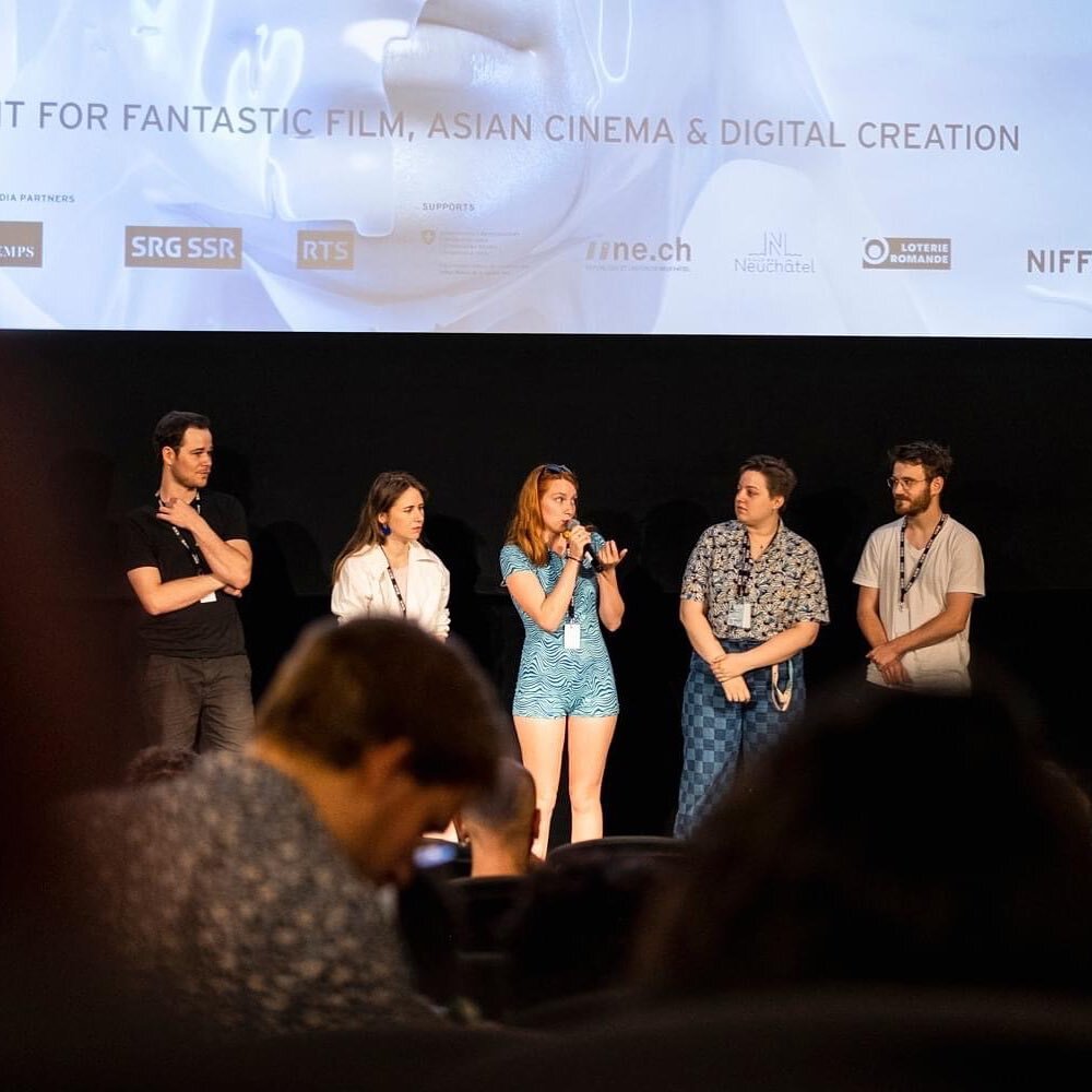 Oc&eacute;ane Wannaz et @marionreymond ont pr&eacute;sent&eacute; leur film &laquo;&nbsp;&Eacute;pidermique&nbsp;&raquo; 🧜&zwj;♀️ et &laquo;&nbsp;&Agrave; la D&eacute;rive&nbsp;&raquo; 🚣&zwj;♂️ au @nifffestival la semaine derni&egrave;re.
Bravo &ag