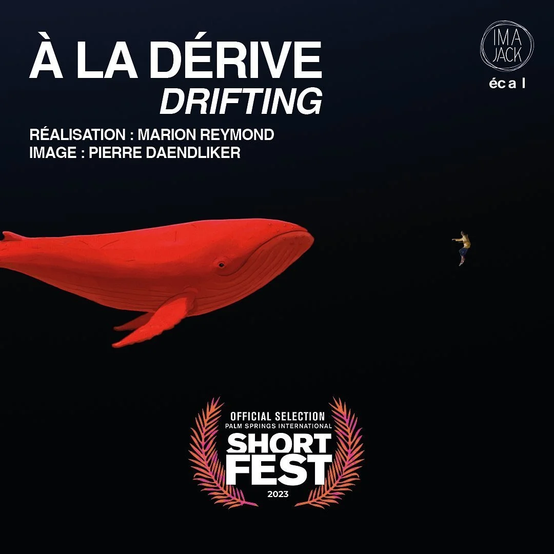 OMGGG !! Le film de fin d&rsquo;&eacute;tudes &laquo;&nbsp;&Agrave; LA D&Eacute;RIVE&nbsp;&raquo; de @marionreymond &amp; @pierre_a_plume est s&eacute;lectionn&eacute; &agrave; Palm Springs International ShortFest ! 
@swiss.films @psfilmfest #ShortFe