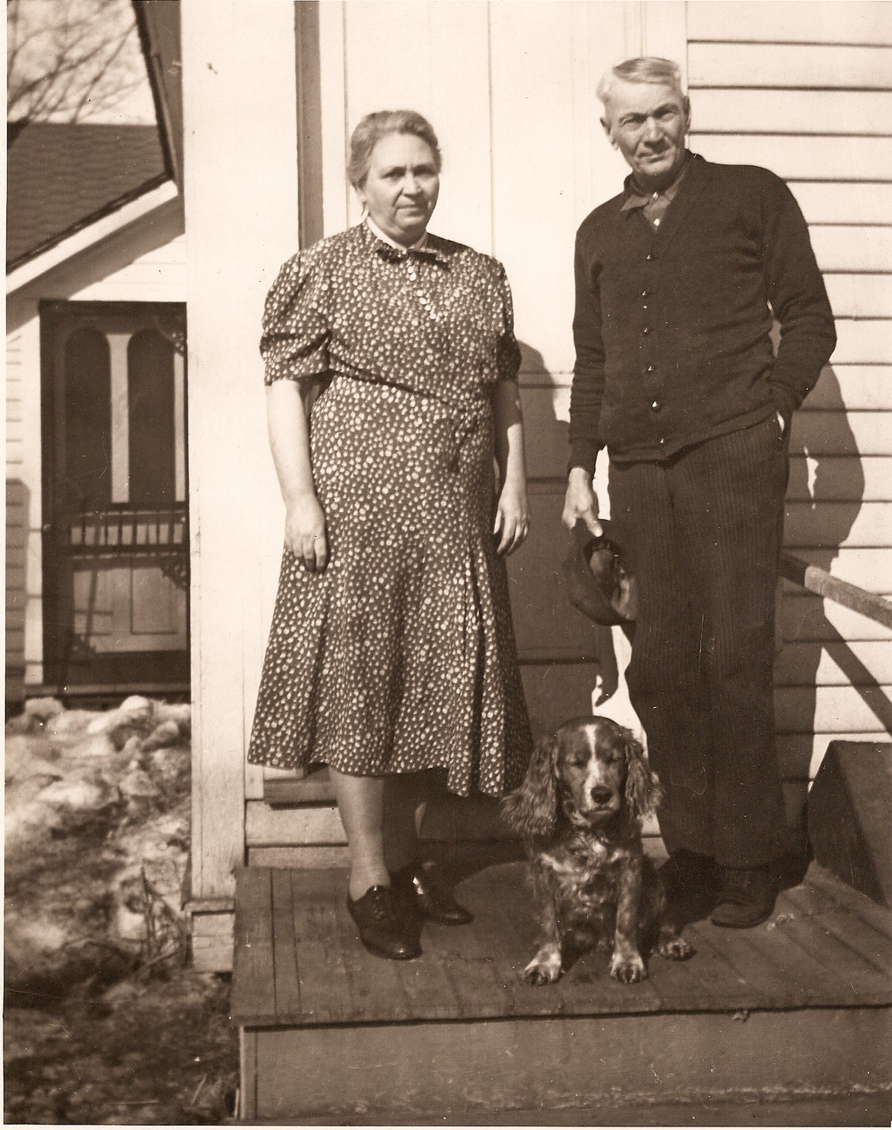 Lee's Parents, Ernest &amp; Christine Hiller