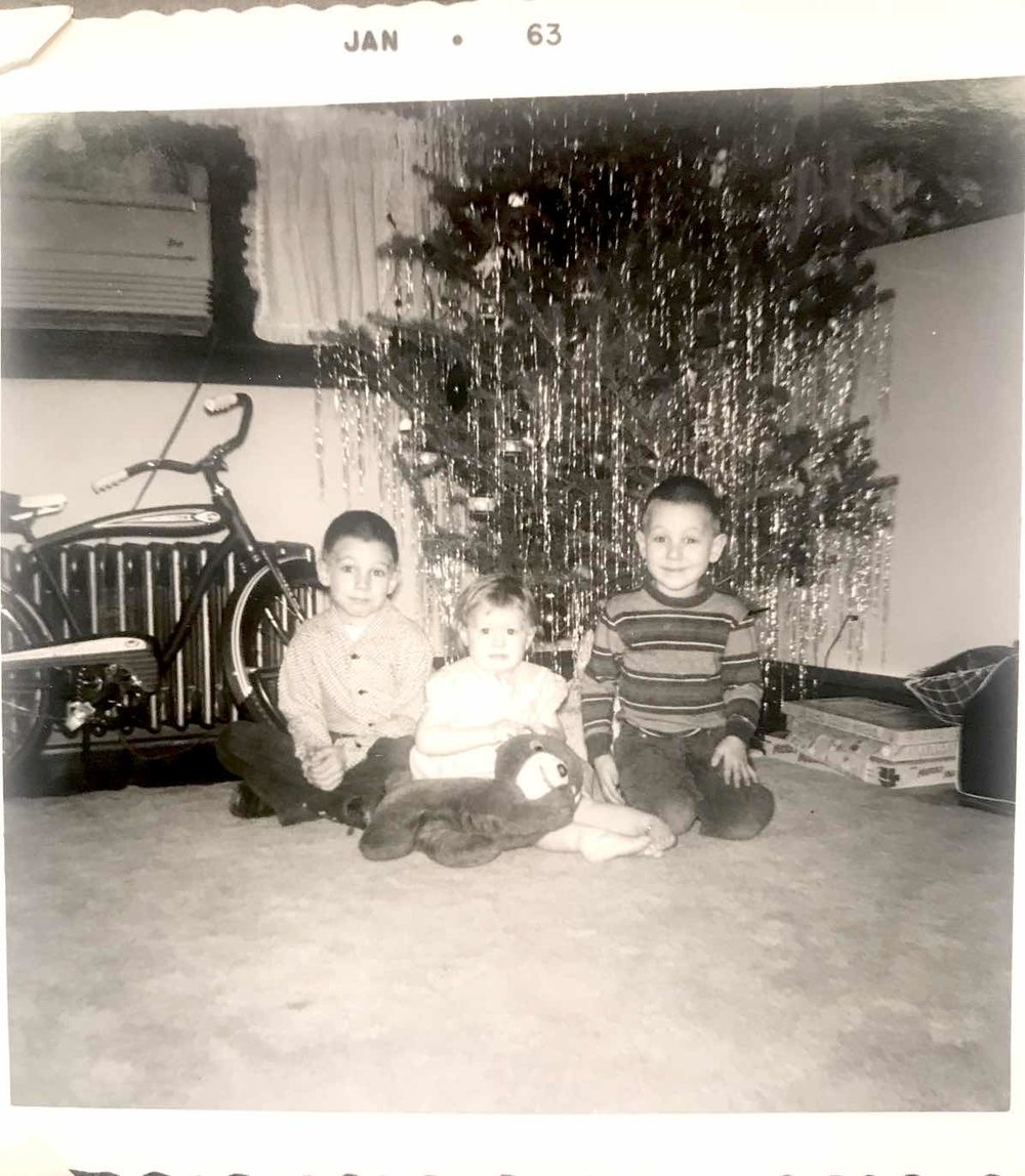 Cousins Brian, Brad and Me, 1962.