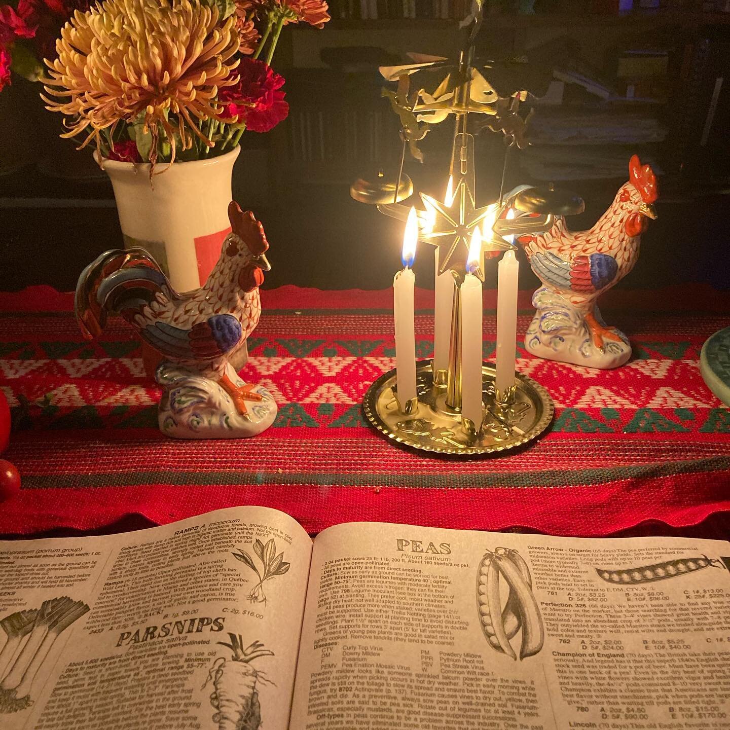 Happy Solstice! Here&rsquo;s to more light in 2021 :) #gardendreaming thanks for the #glockenspiel #whistleemporiumvt
