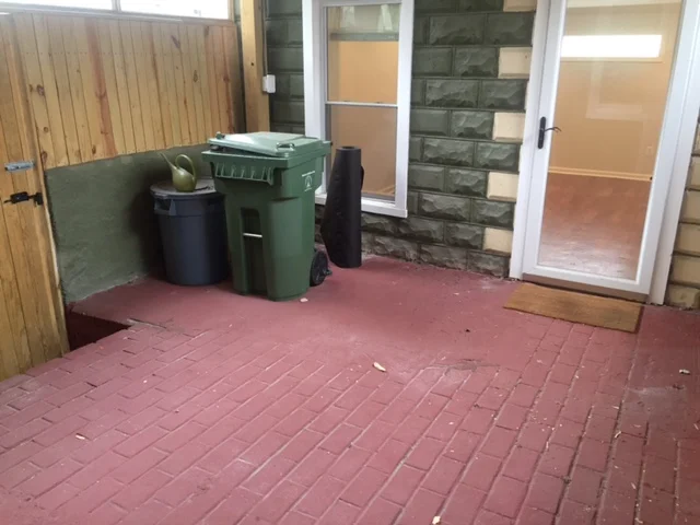 Patio Before
