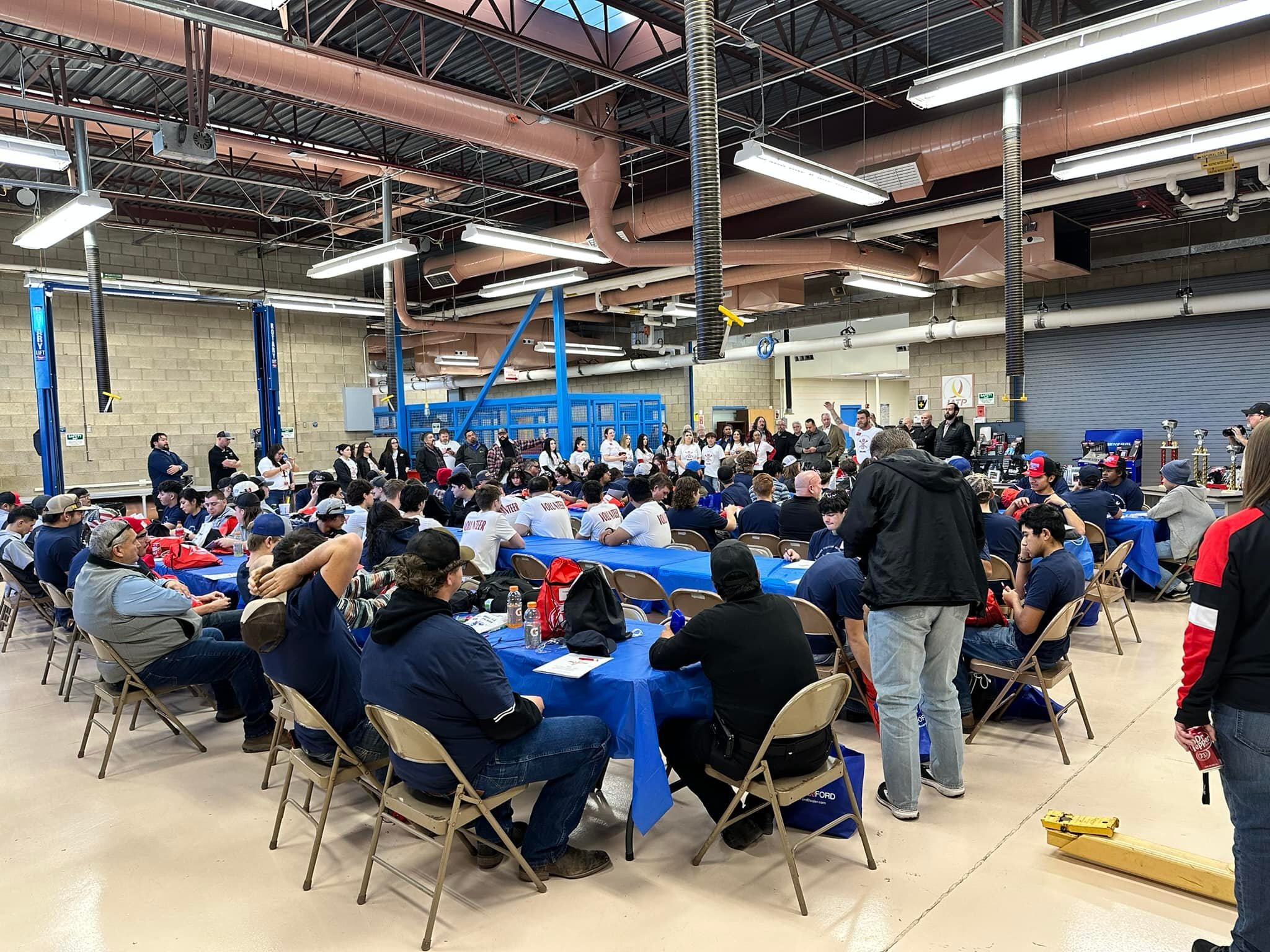 Yesterday was a banner day for @nmjc_workforce, and specifically our Automotive depertment. We held our annual high school automotive competition. We had maximum capacity of 68 students, from 15 different high schools, from 3 different states (NM, TX