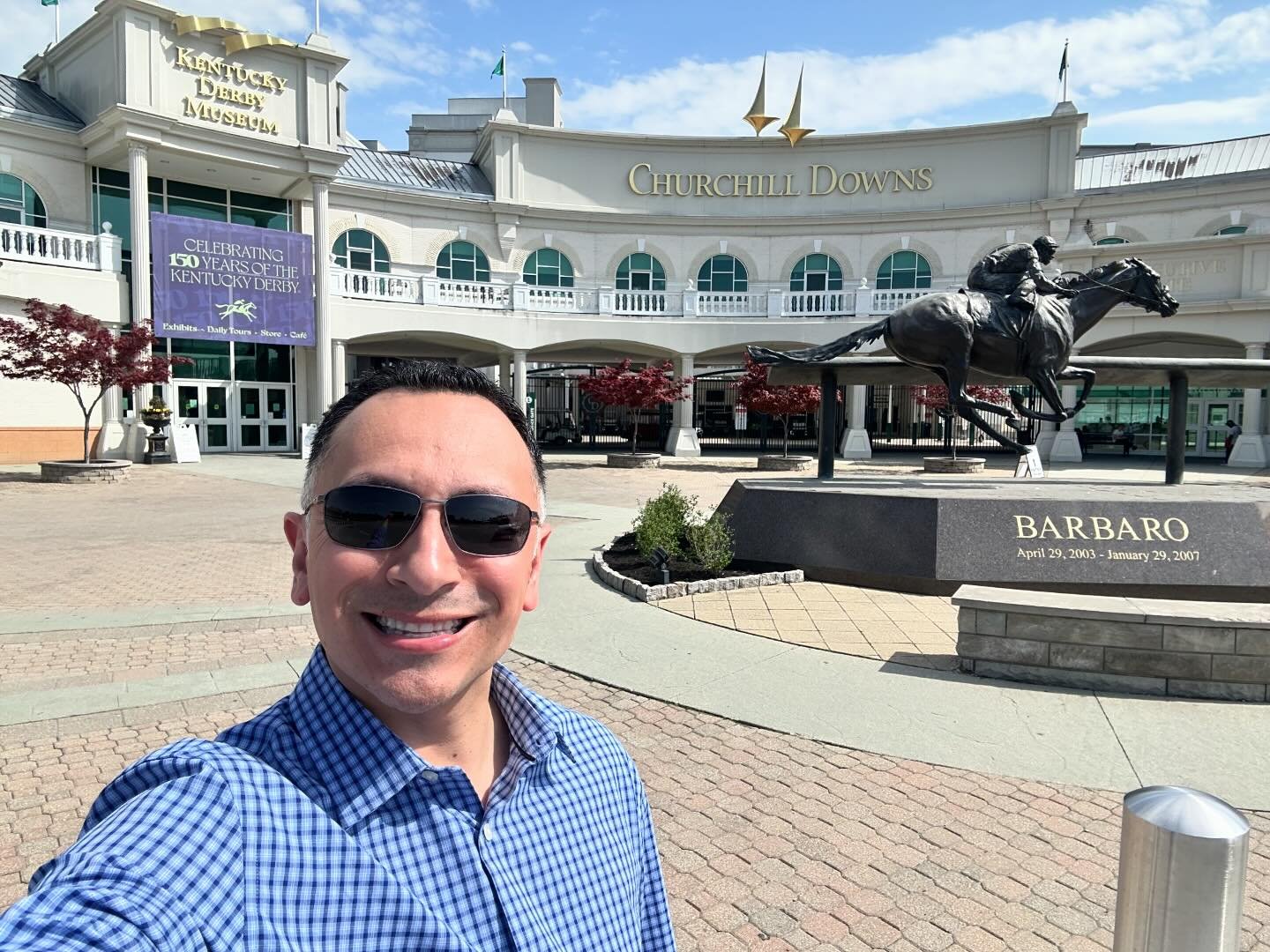 A surreal experience to tour the legendary @churchilldowns, home of the @kentuckyderby, the World&rsquo;s Most Famous Horse Race! 🐎🌹 Happy Derby Day! #KentuckyDerby
