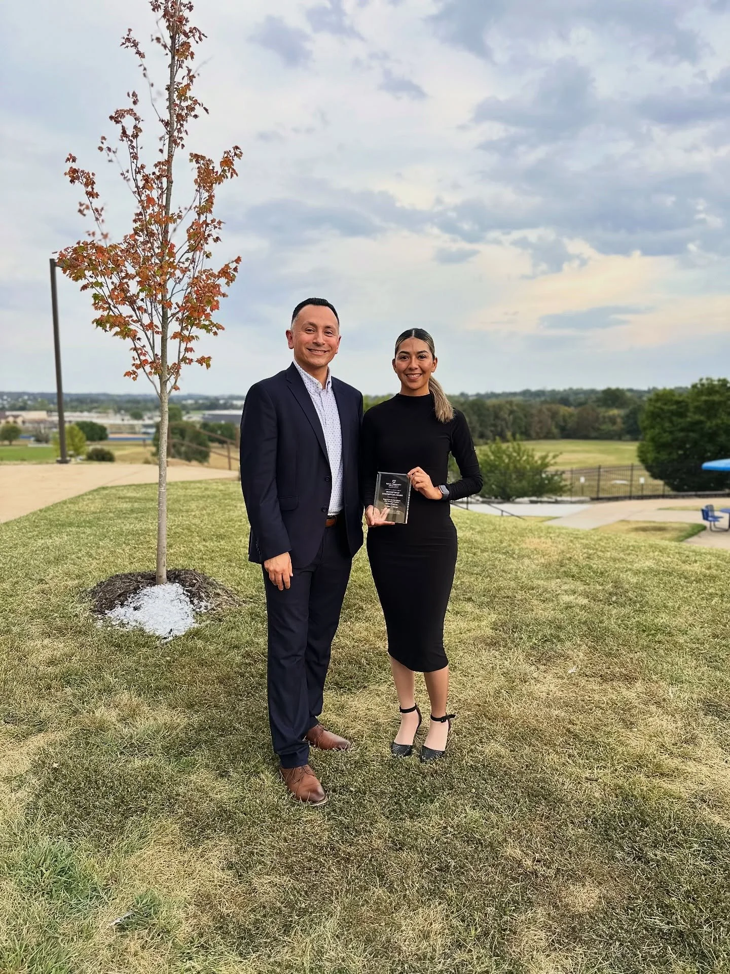 Last month, @nmjc_workforce was nominated for a national award for Workforce Innovation for our &ldquo;English For the Workplace: CDL&rdquo;  program and tonight, in St Louis, we accepted it!  Thank you to the Rural Community College Alliance for thi