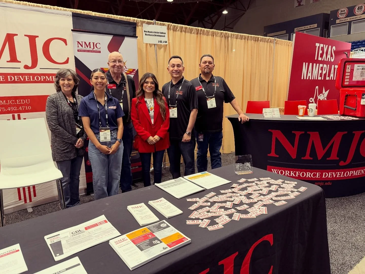 Every two years, the @permianbasinoilshow comes around and @nmjc_workforce is thrilled to be right in the middle of the largest oil show of its kind in the country once again! I was (and am) so proud of the way this team showed up for 3 days to engag