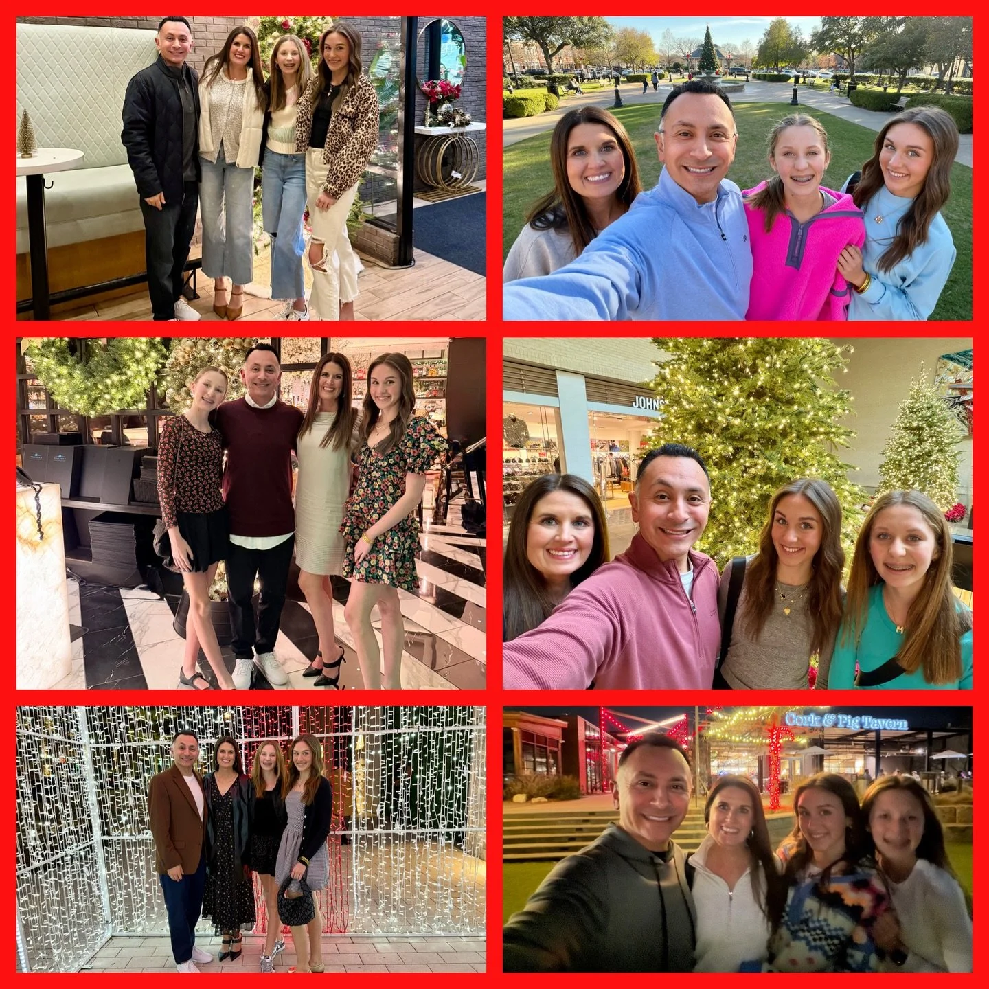 3rd Annual New Years trip! Eat. Shop. Laugh. Repeat. 💥🌟❤️💚🩷