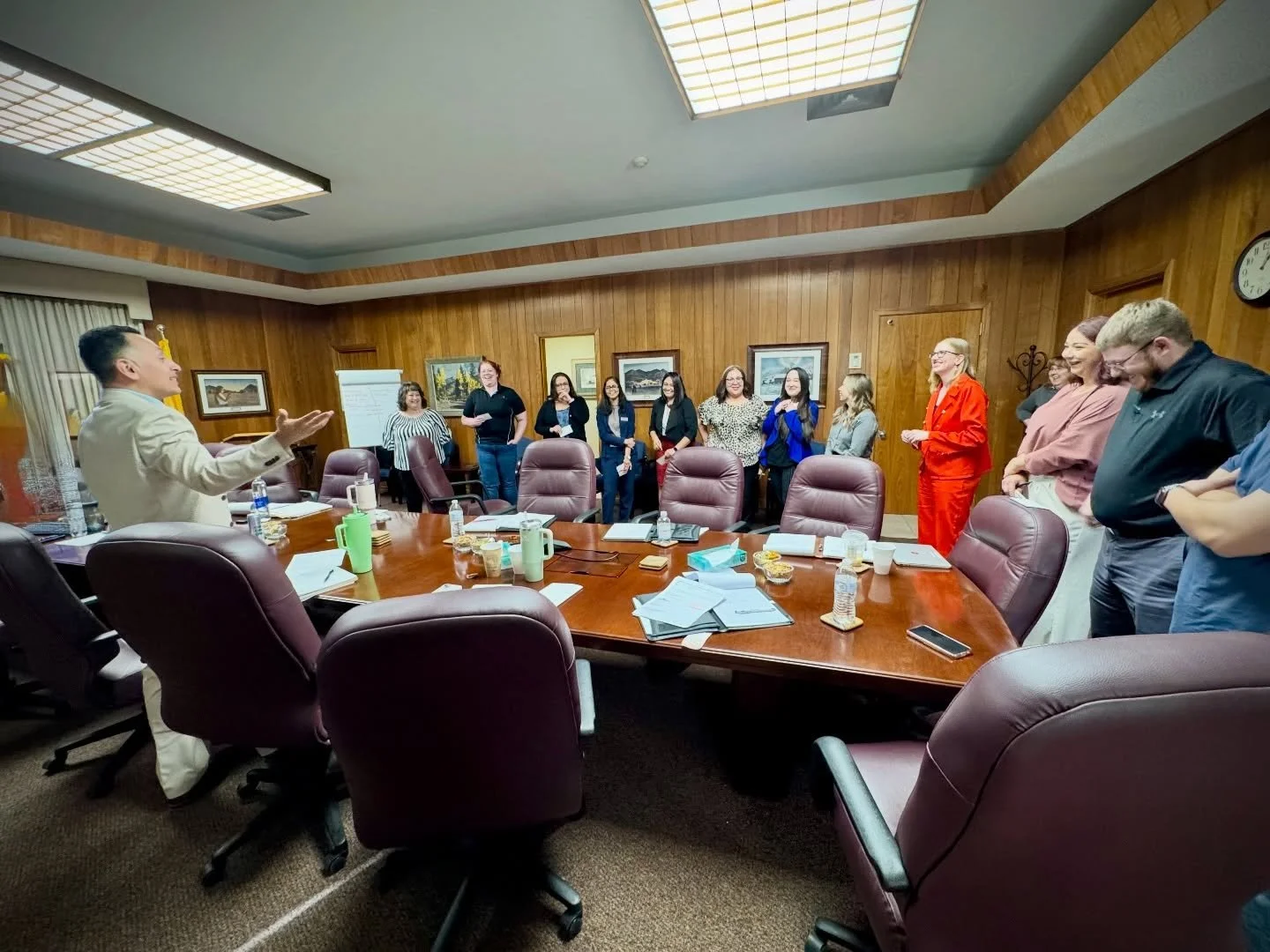 It was a privilege to spend time this week with the leadership team at @firstamericanbanknm, speaking on &ldquo;Generational Differences&rdquo; &mdash; from the CEO to senior leaders to branch managers representing all 22 locations in TX &amp; NM.