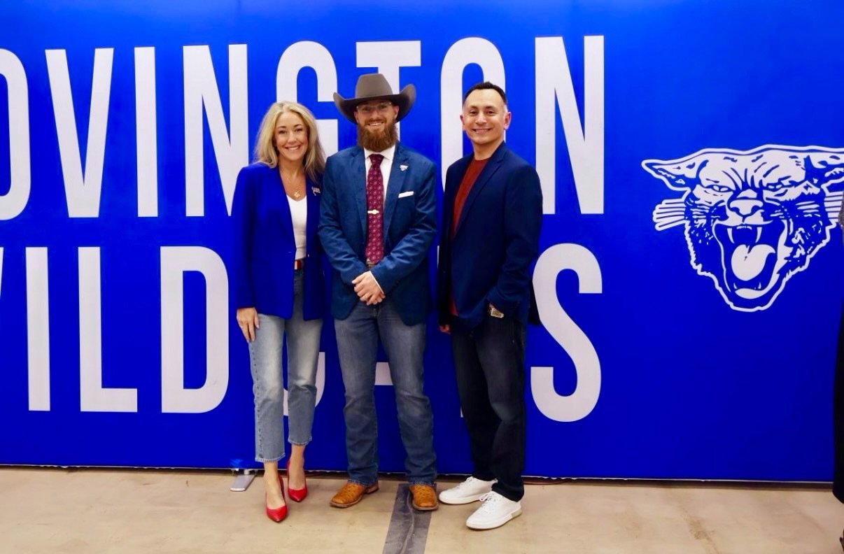 Travel delays almost derailed my plans last week BUT was thrilled to be able to show up for @paden_hagler and our friends at Lovington Municipal Schools for the Grand Opening of LVTEC&rsquo;s Welding/OPEP newly remodeled facilities. As Dr McCleery ta
