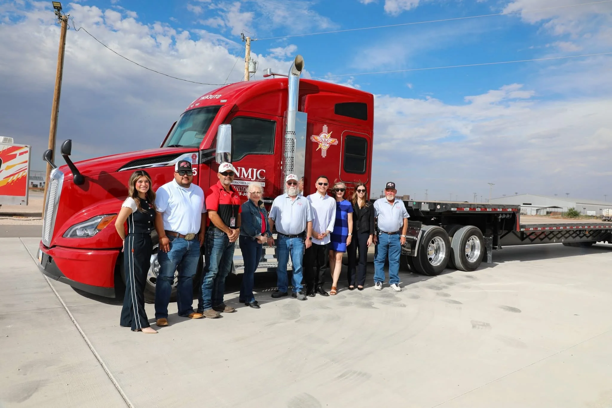 An investment is only as meaningful as what you do with it. 👏

Last month, we welcomed our friends from the @permianstrategicpartnership to NMJC Workforce Development to see firsthand what their $1.038 million investment in our Transportation Traini